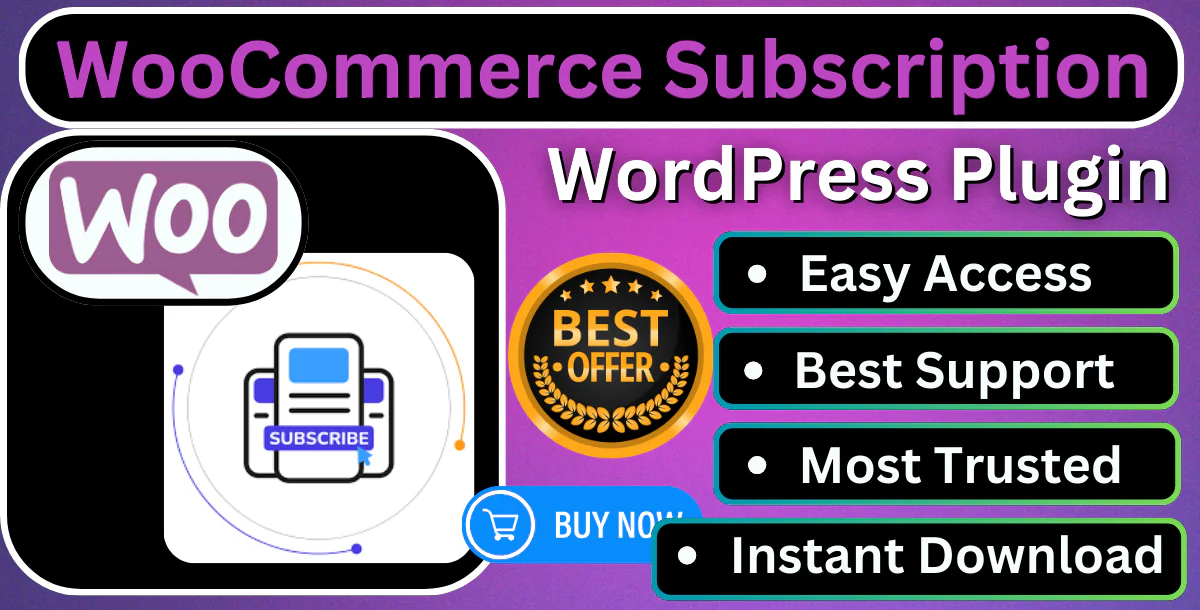 WooCommerce Subscription Plugin