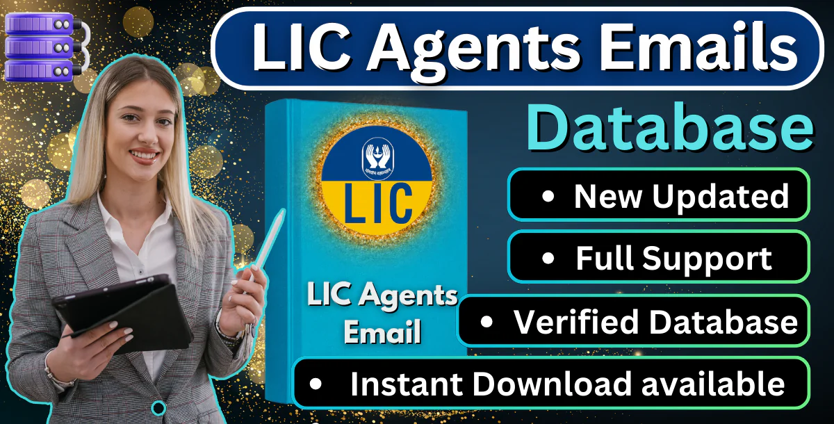 LIC Agents Emails Database