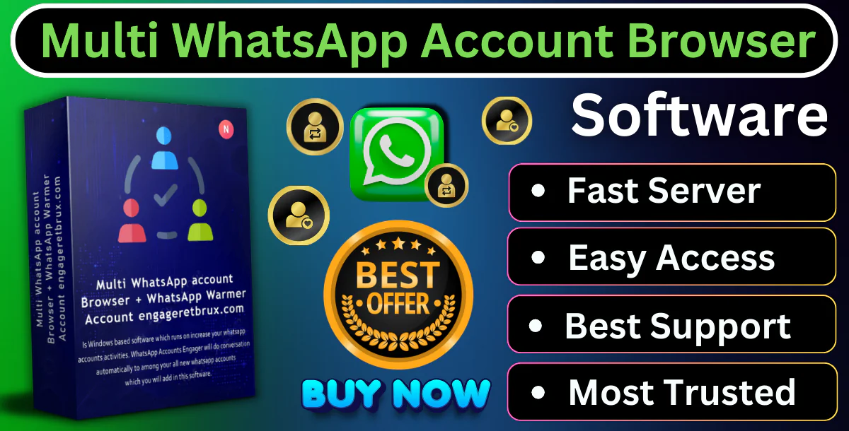 Multi WhatsApp Account Browser Software