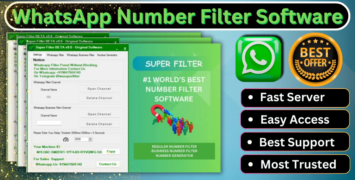 WhatsApp Number Filter Software