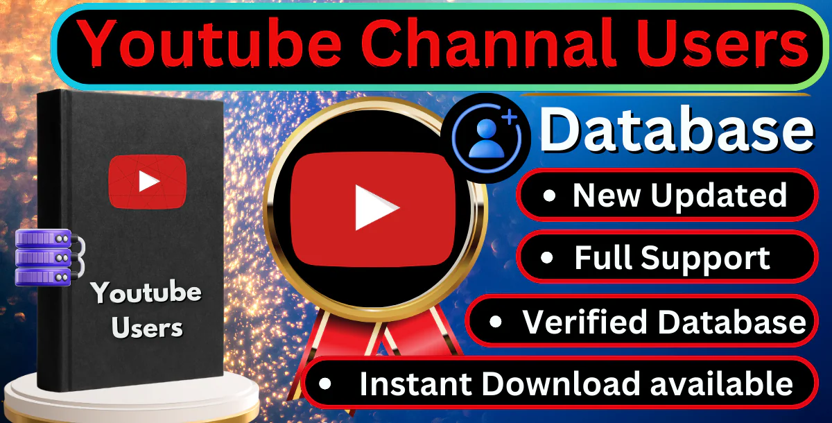 Youtube Channal Users Database