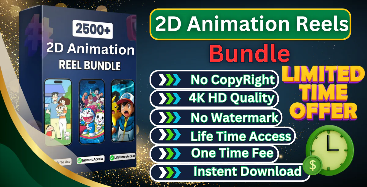 2D Animation Reels Bundle