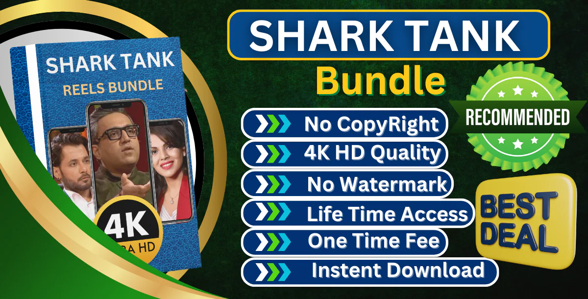 Shark Tank Reels Bundle