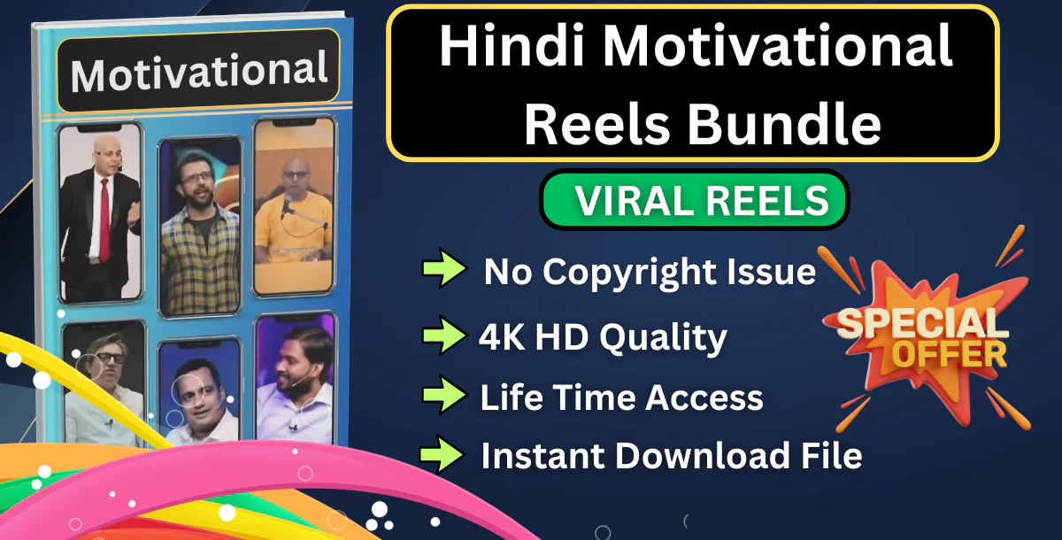 Hindi Motivational Reels Bundle